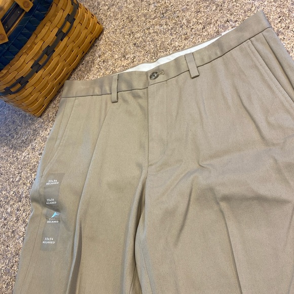 Eddie Bauer Other - NWT Eddie Bauer Performance Chino Relaxed Fit Mid Rise Tag Says 33 x 34L Pants